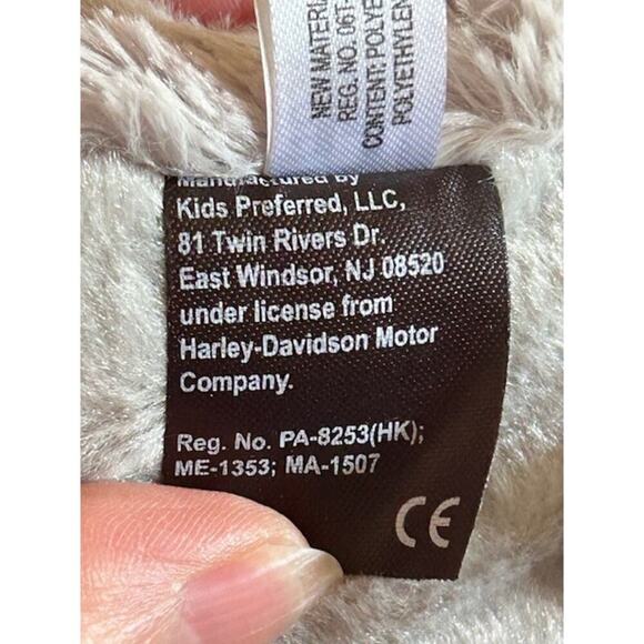 Harley-Davidson Plush Dog – Kids Preferred – Biker Club Edition - Picture 7 of 10